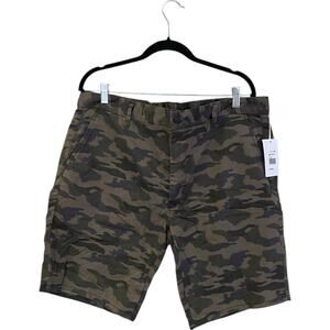 Joe's Jeans Brixton Kinetic Straight Slim Shorts Mens Size 36 Multi Camouflage